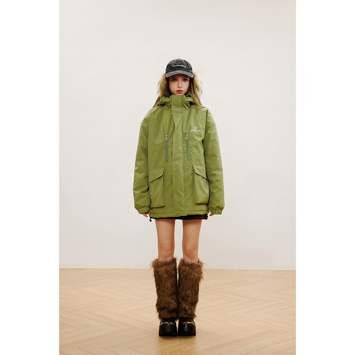 Fonksiyonel Unisex Parka Mont