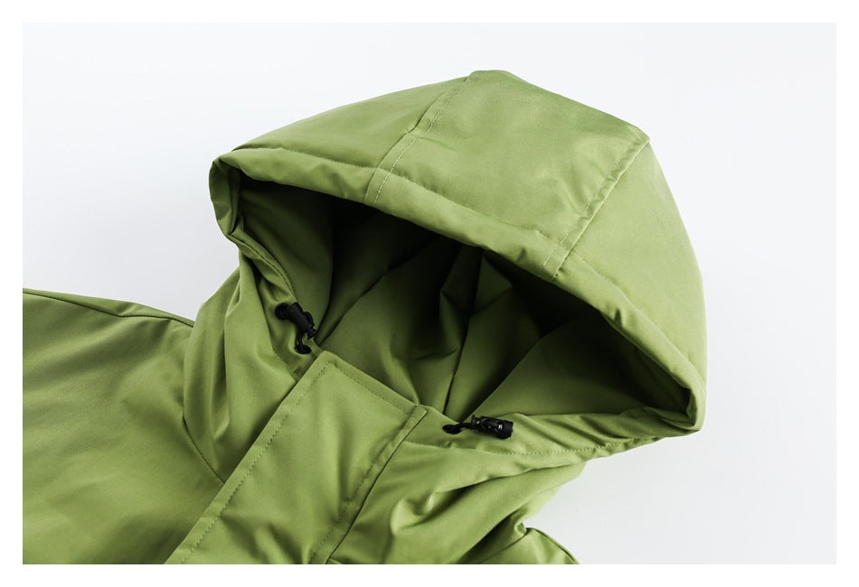 Fonksiyonel Unisex Parka Mont