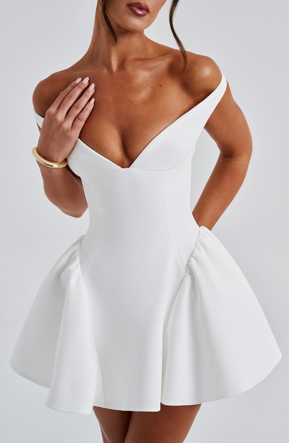 Marla Mini Dress - Ivory