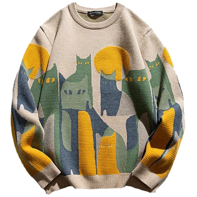 Vintage Cats Unisex Kazak